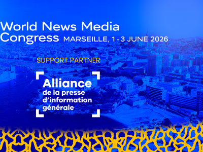 French Publishers Association Joins WAN-IFRA as Support Partner for the World News Media Congress 2026 in Marseille